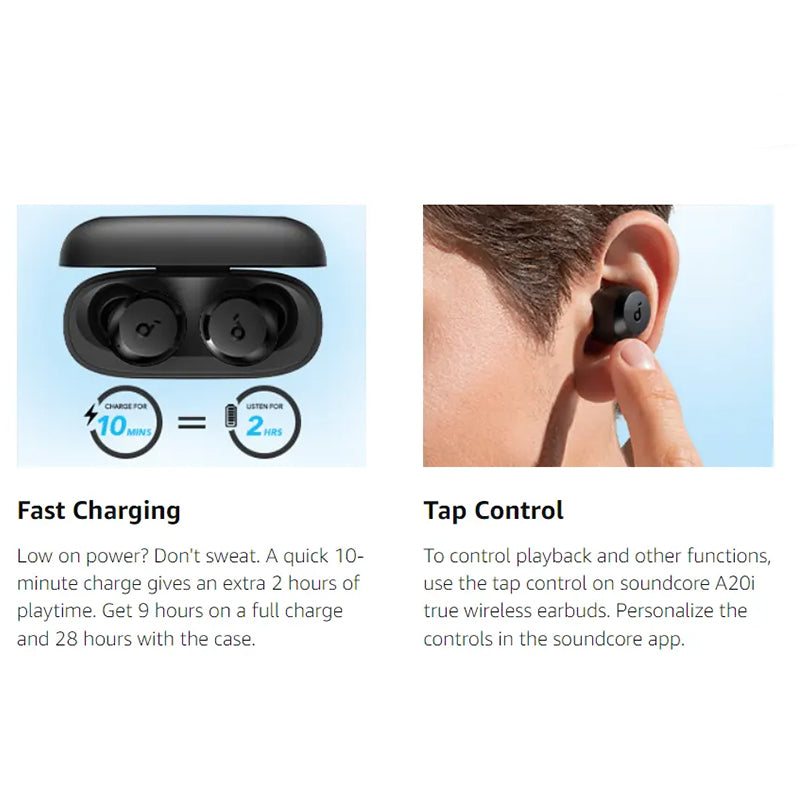 Soundcore by Anker A20i True Wireless Earbuds