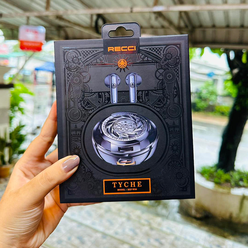 Recci REP-W56 Angle-Wing Wireless Bluetooth Earphones