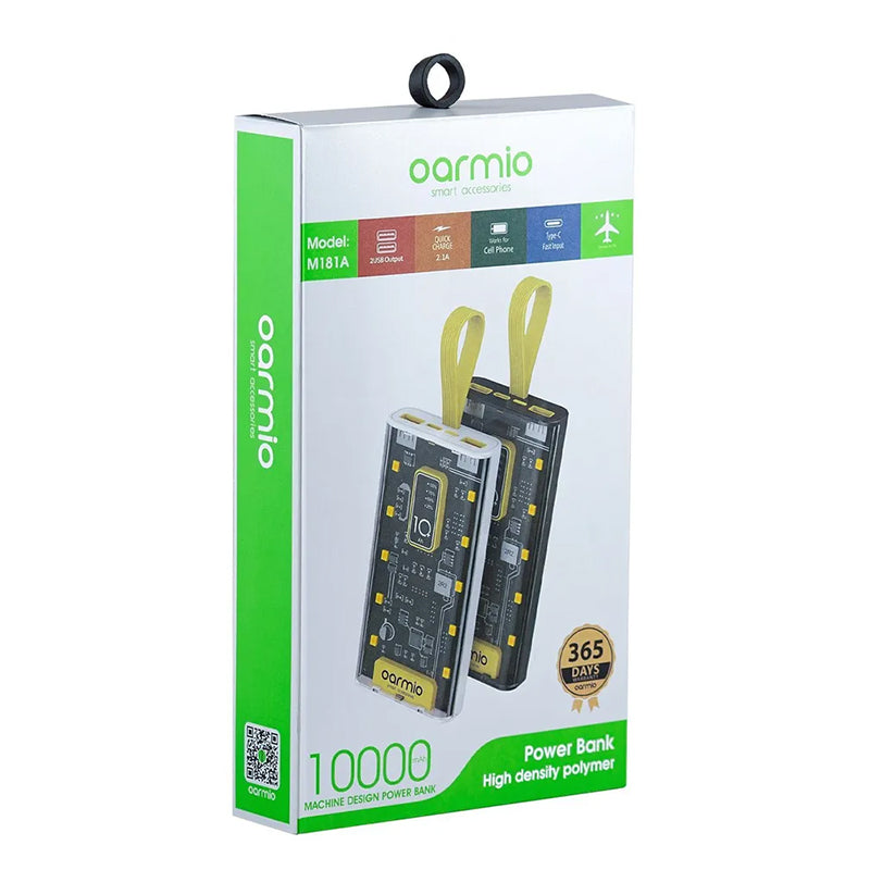 oarmio M181A 10000 MACHINE DESIGN POWER BANK