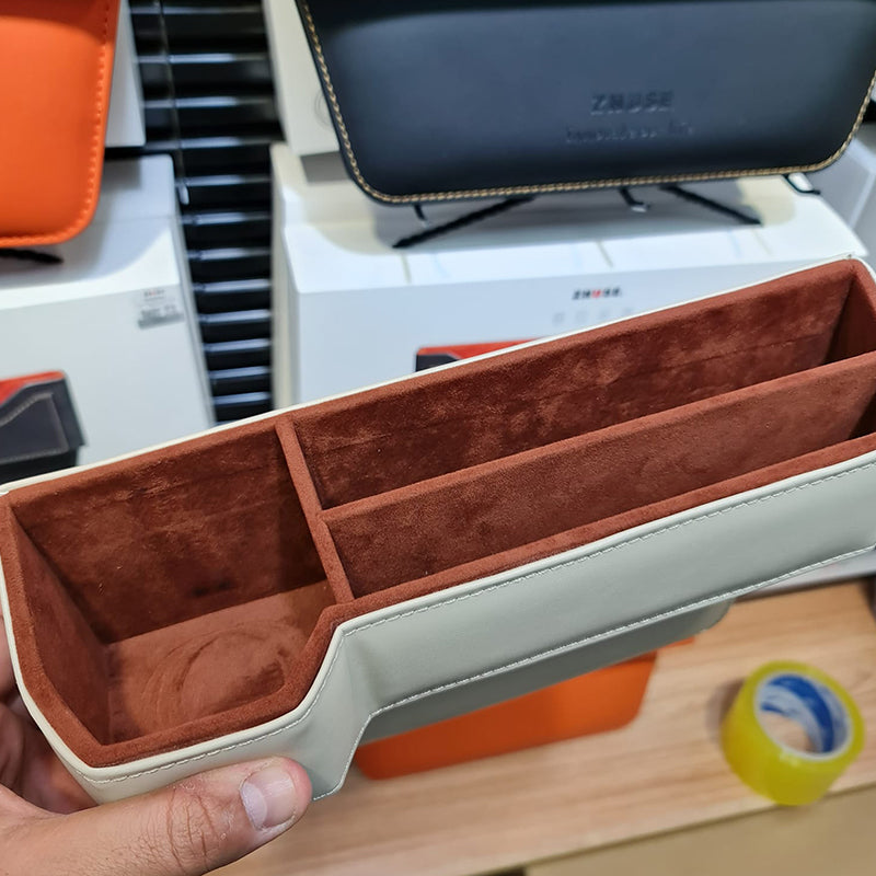 ZHUSE Car seat vacuum organizer storage box