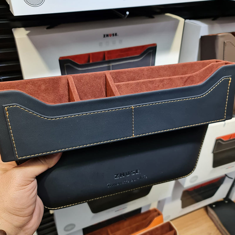 ZHUSE Car seat vacuum organizer storage box