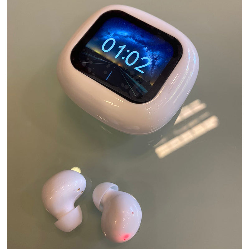 S11 Bluetooth Earphones with Smart screen