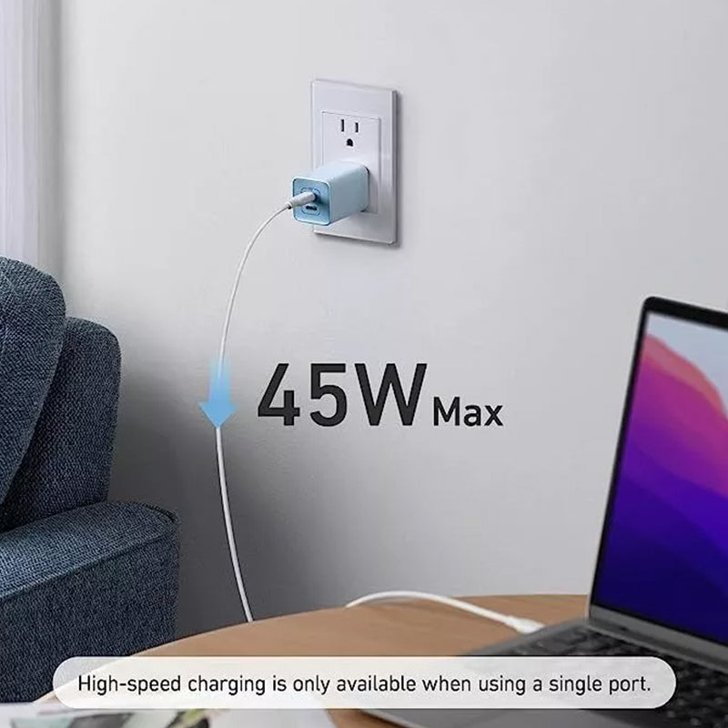 Anker 523 Charger (Nano IQ3, 47W) Compact GaN Fast Charger A2039