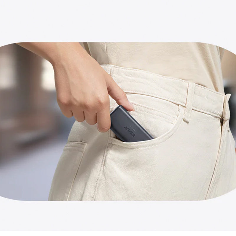 Anker A1645 Nano Power Bank (12W, Built-In Lightning Connector)