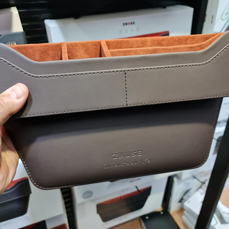 ZHUSE Car seat vacuum organizer storage box