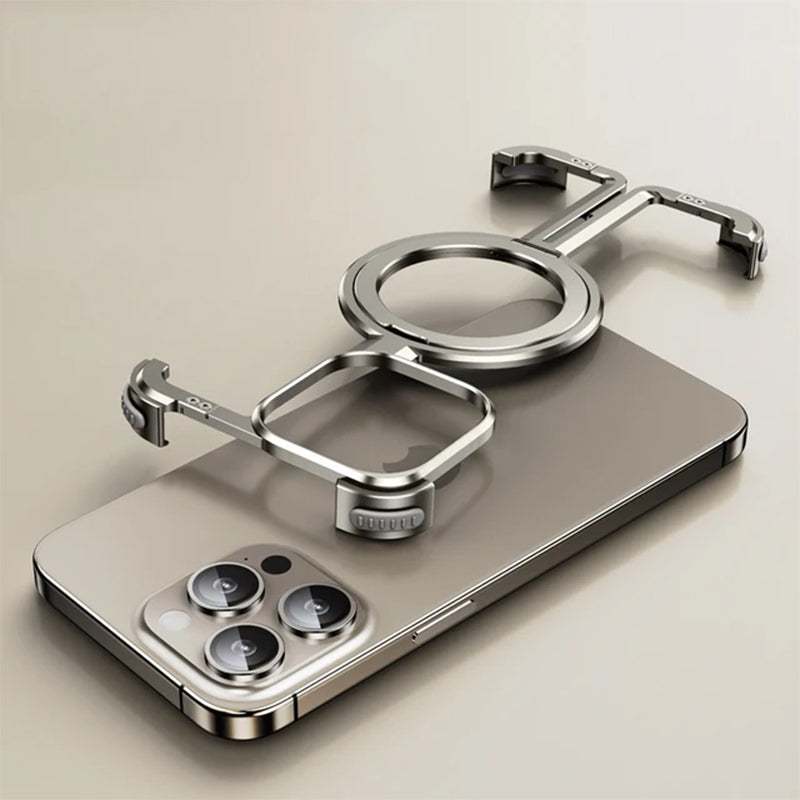 Magnetic Titanium Enclosure for iPhone