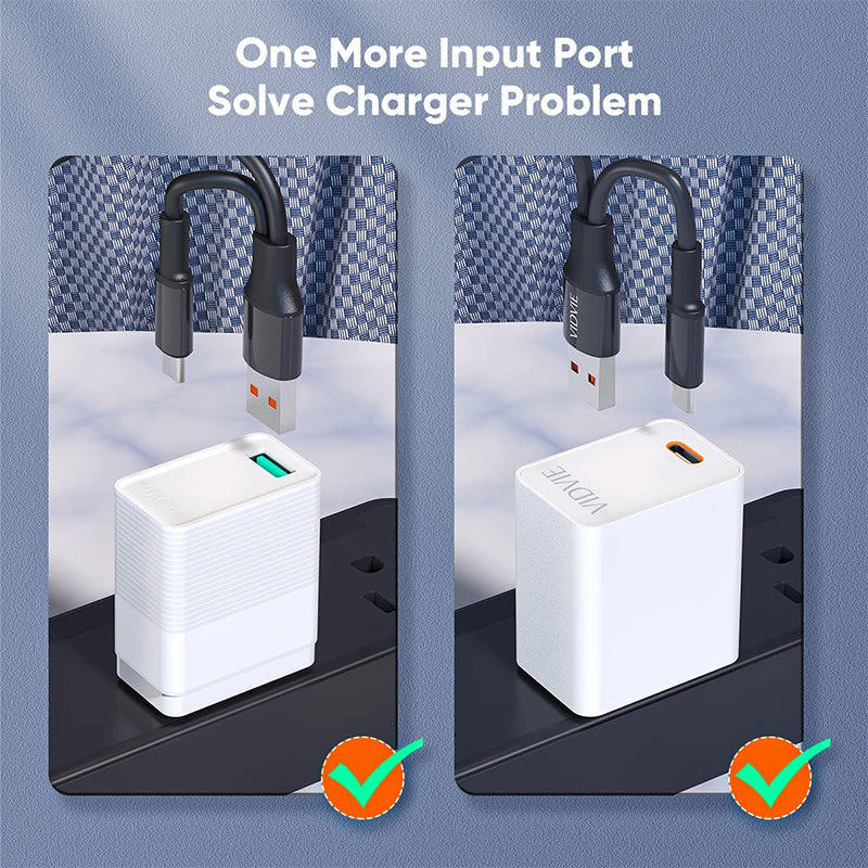 VIDVI CB4010 Professional 3X2 Multi-Charge Cable