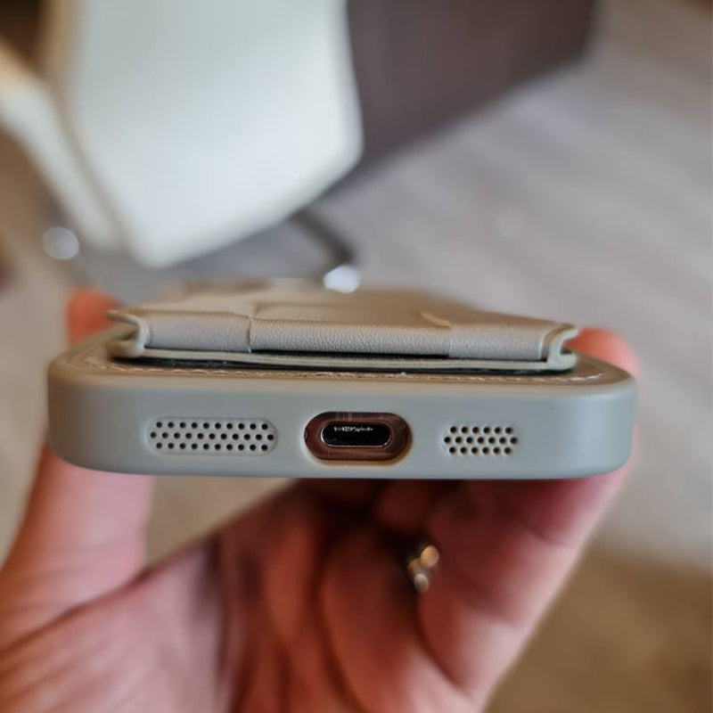 HDD Leather Back Case for iPhone