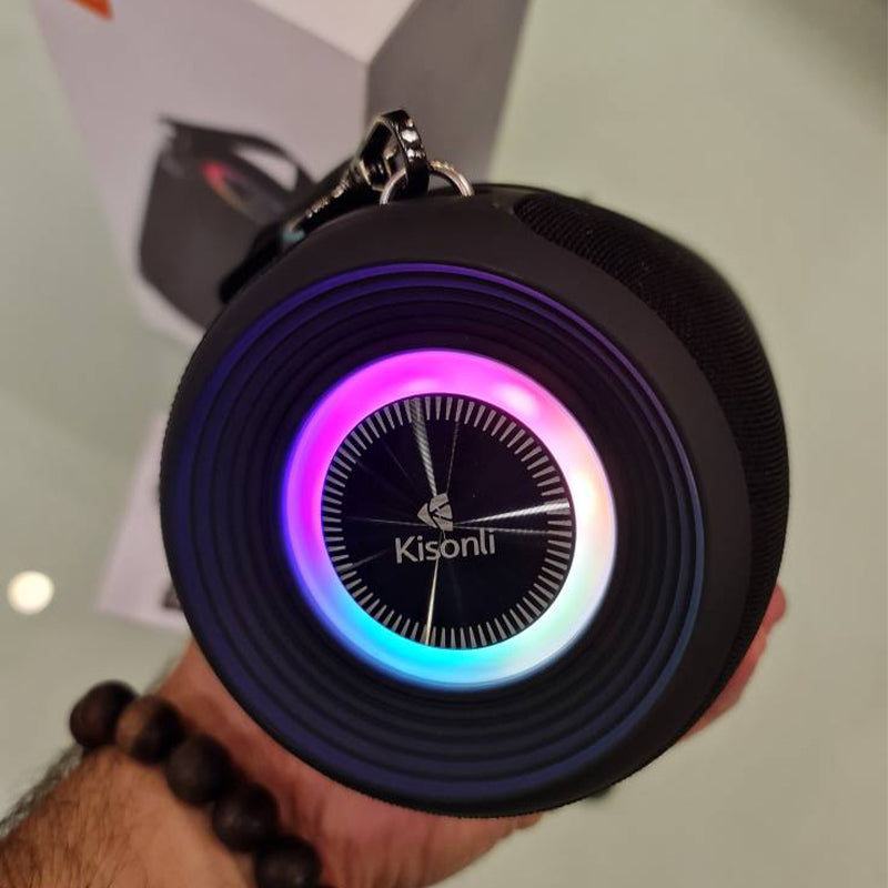 Kisonli Premium Q28 Stereo Super Bass RGB 10W