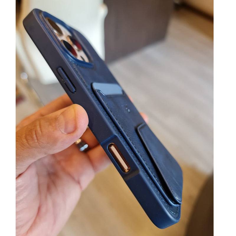 HDD Leather Back Case for iPhone