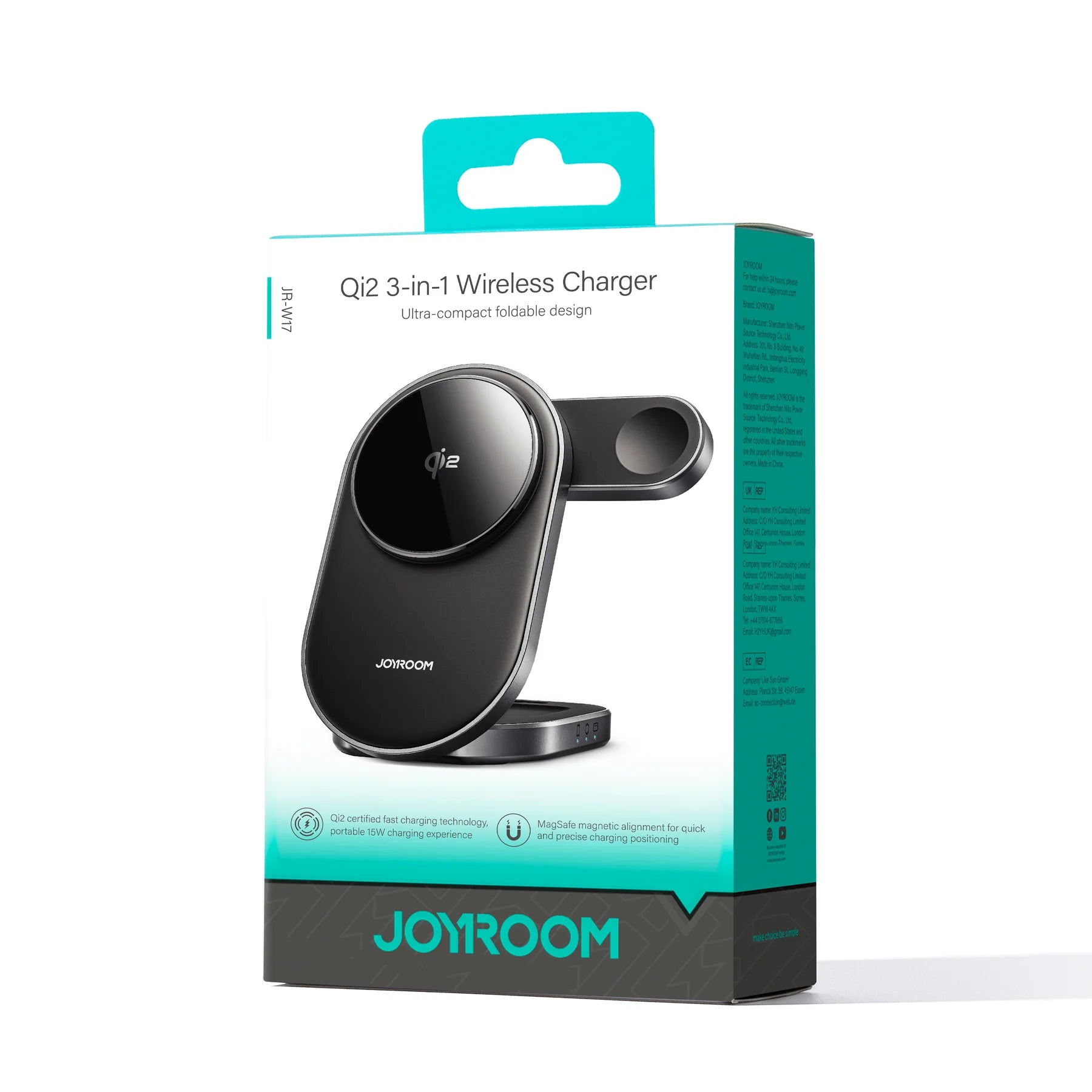 JOYROOM JR-W17 3-in-1 Wireless Charger