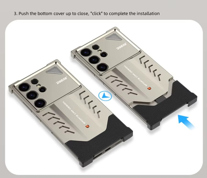 Futuristic Cyber Armor Shield Case For Samsung