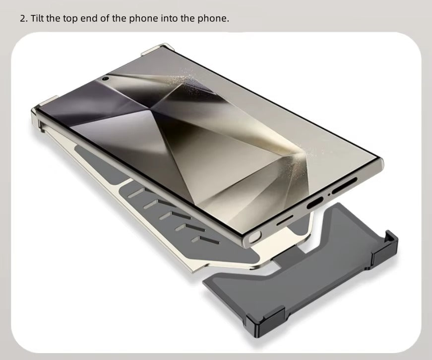 Futuristic Cyber Armor Shield Case For Samsung