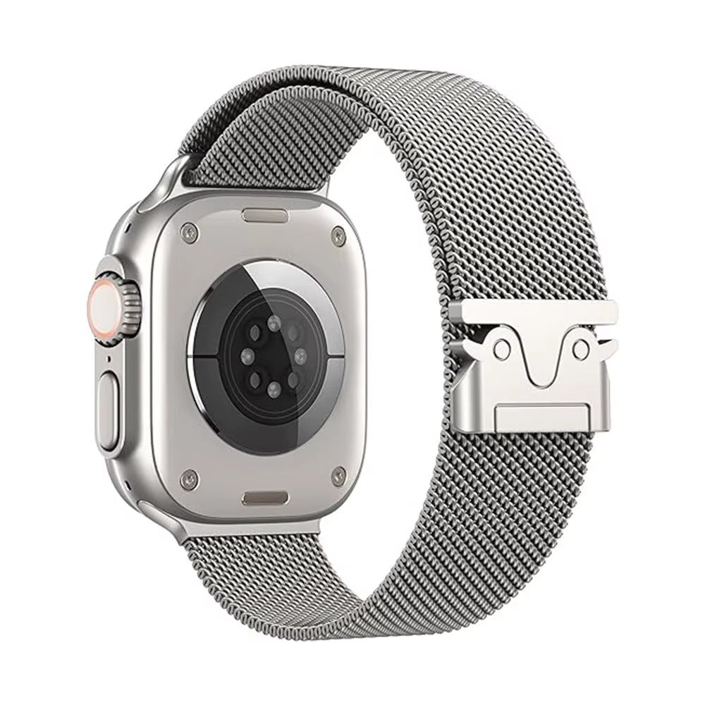 Milanese Loop Strap for Apple Watch Ultra Stainless Steel Metal