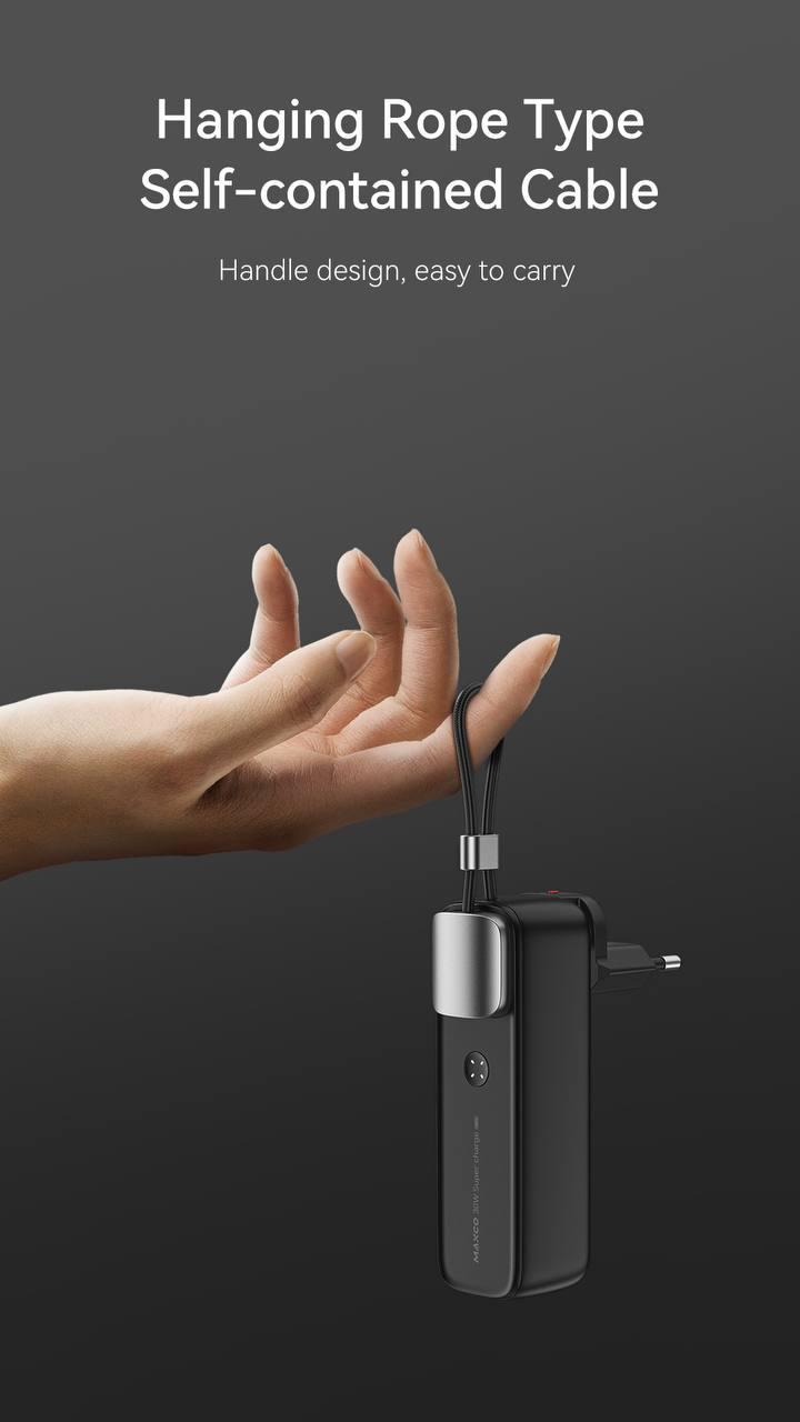 Maxco MP40 3*1 Fast Charging Power Pank 30W