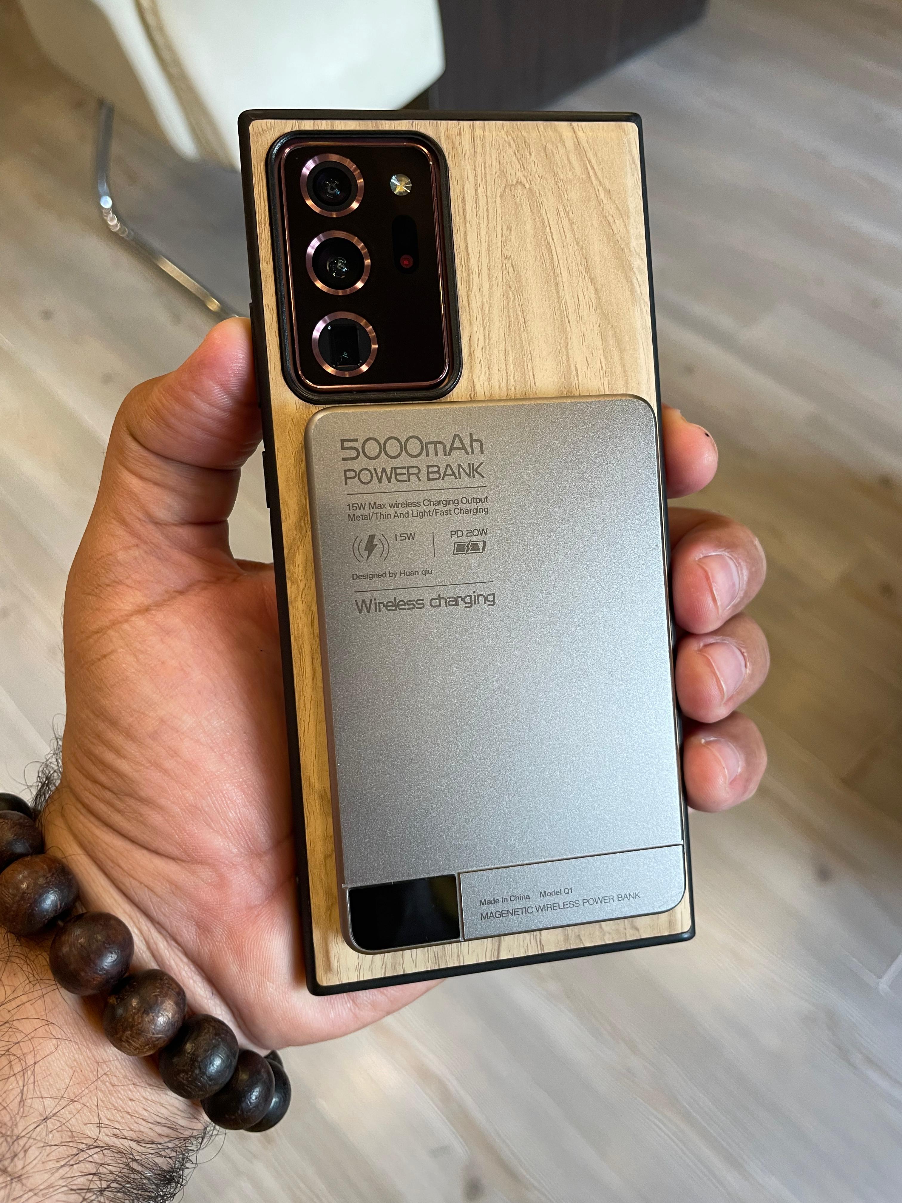 Elegant wooden case For Note 20 Ultra