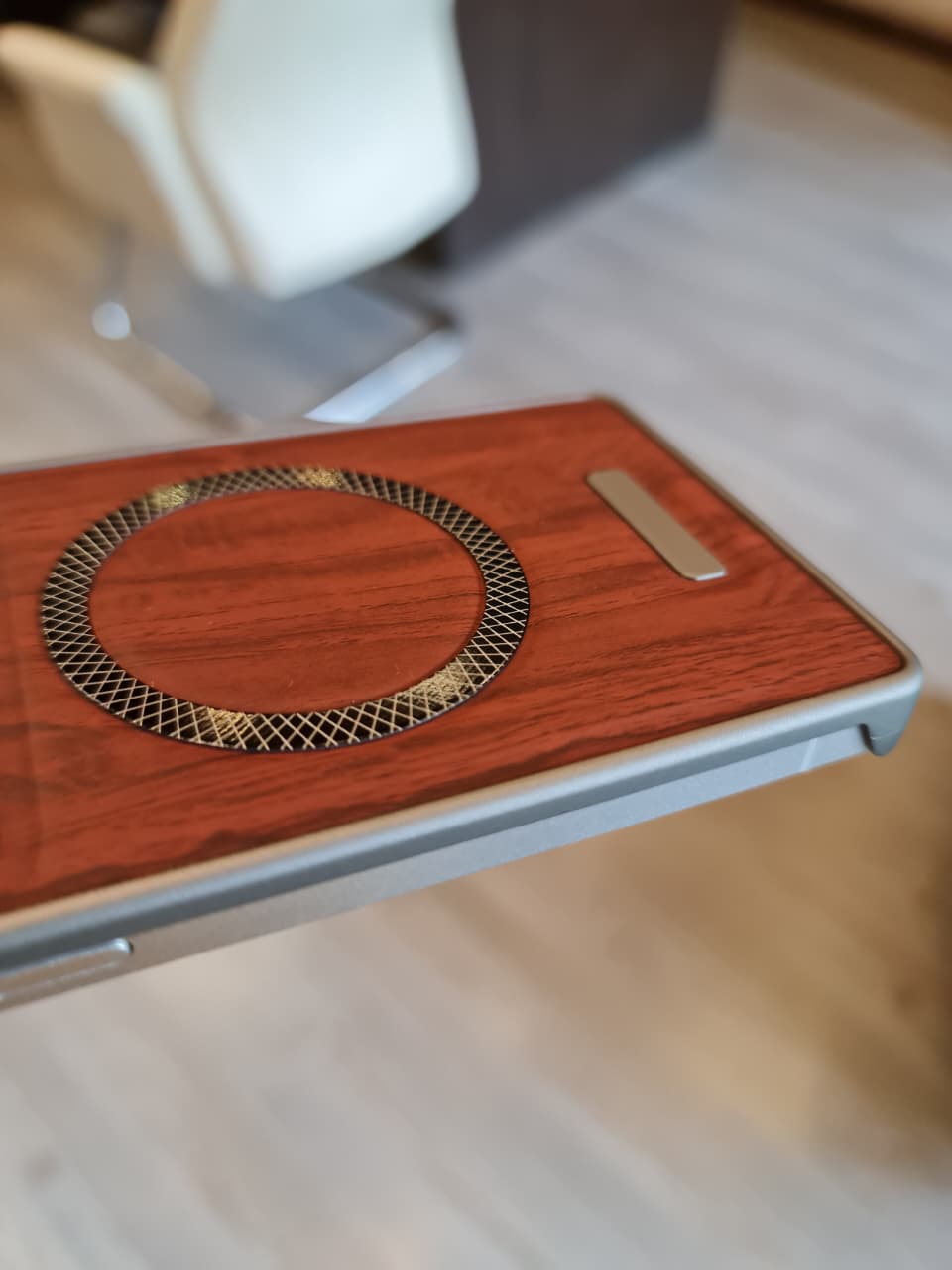 Elegant wooden case For Samsung