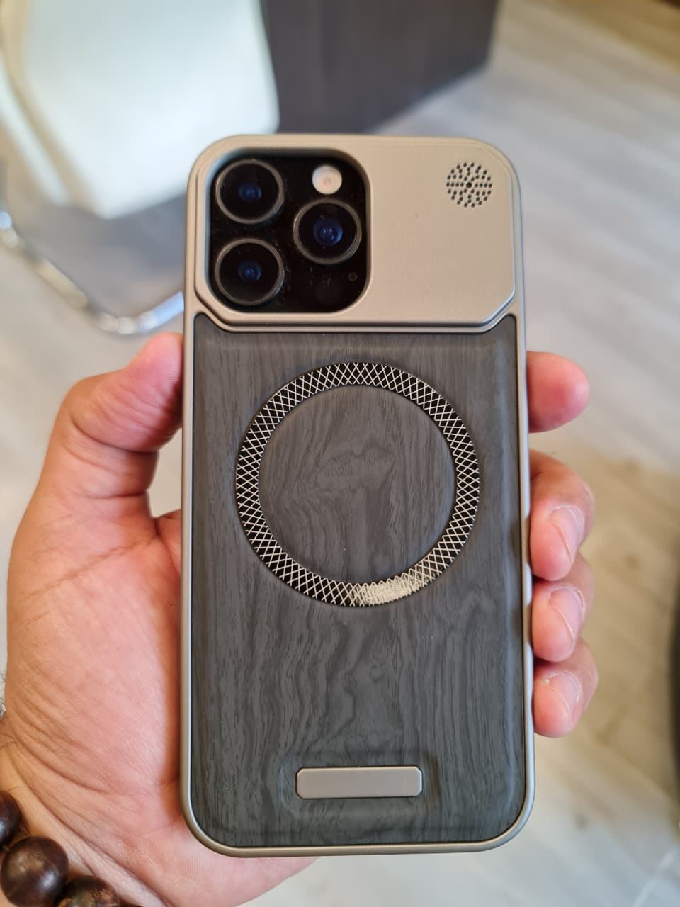 Elegant wooden case For iPhone