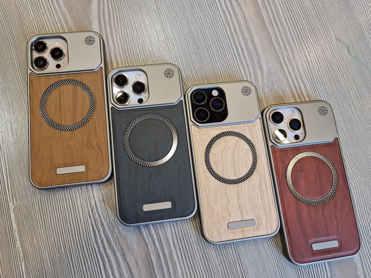 Elegant wooden case For iPhone