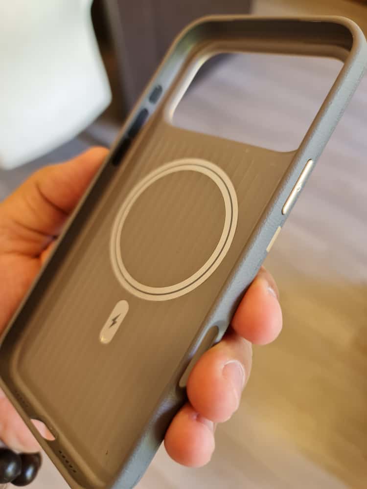 JINDUKA Acrylic Magsafe Case Grey