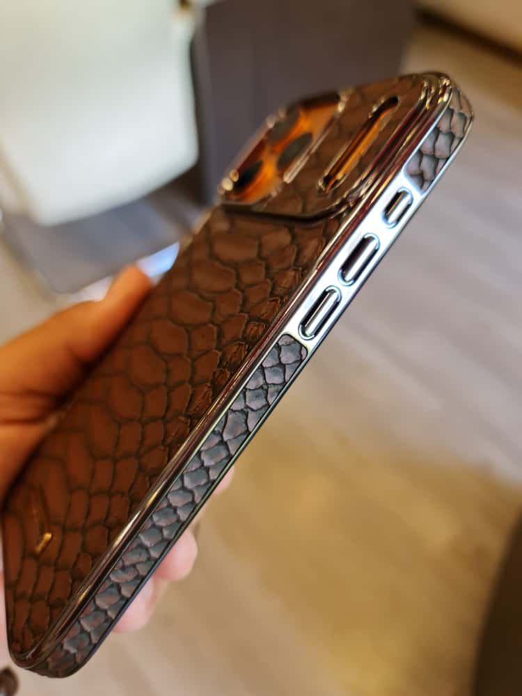 JINDUKA Leather Case Brown