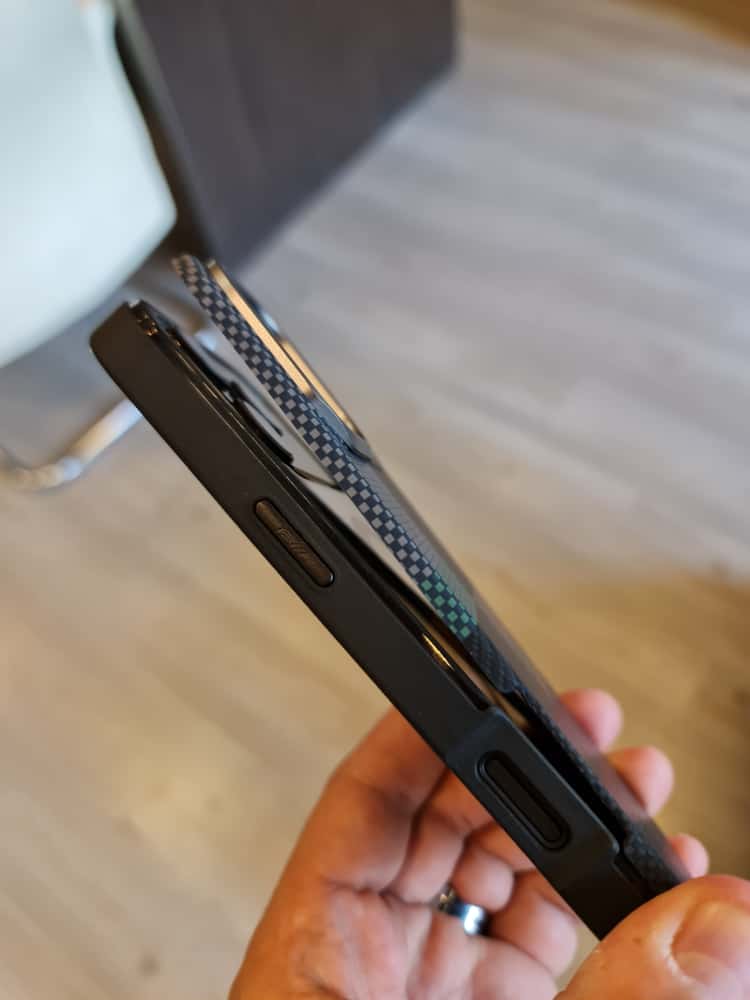 Twin Side Carbon Fiber Magsafe Phone Case