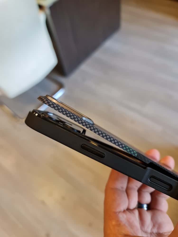 Twin Side Carbon Fiber Magsafe Phone Case