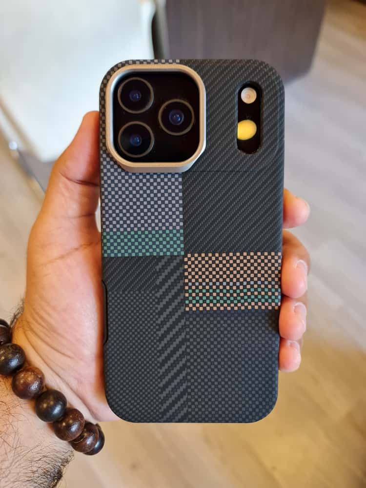 Twin Side Carbon Fiber Magsafe Phone Case