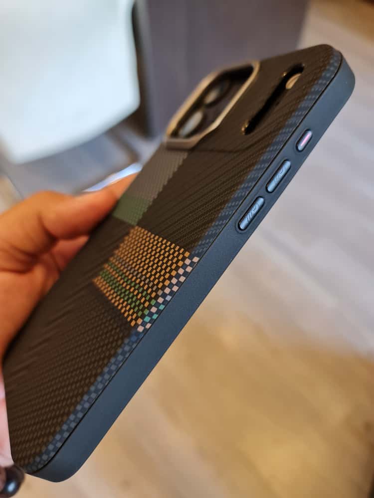 Twin Side Carbon Fiber Magsafe Phone Case