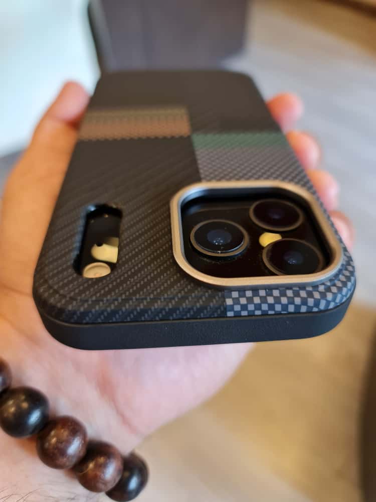 Twin Side Carbon Fiber Magsafe Phone Case