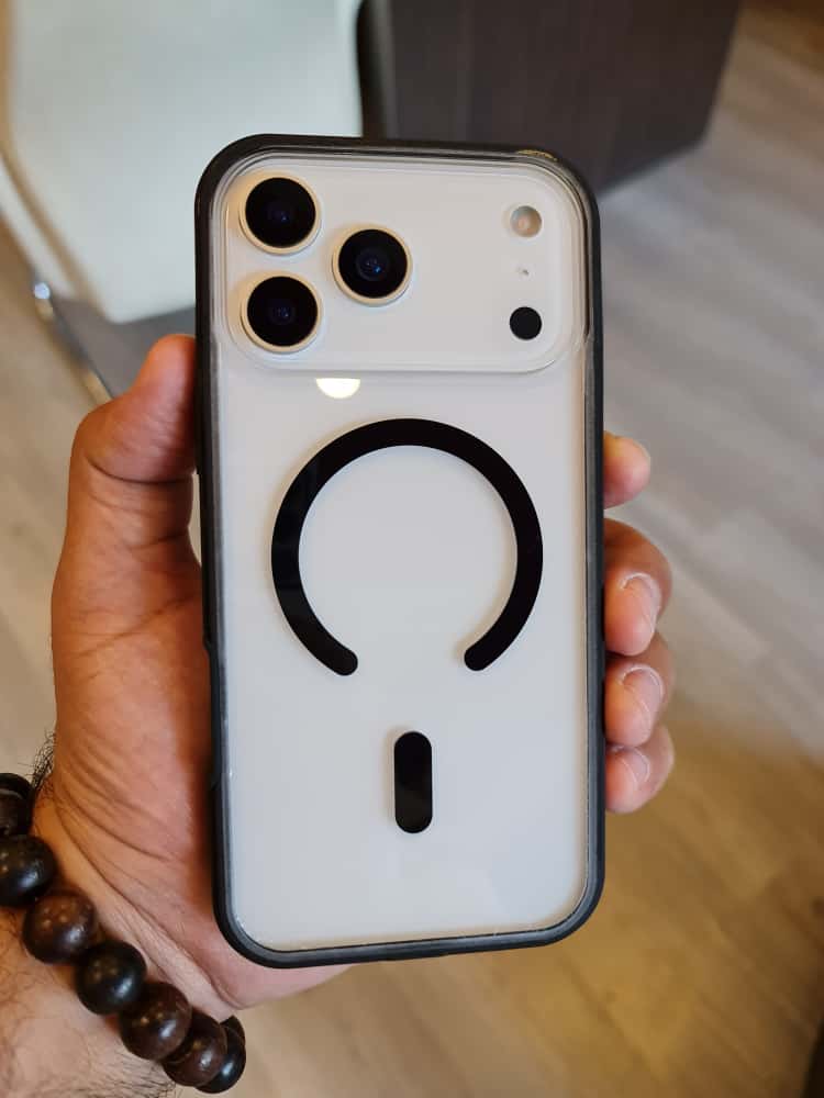 Twin Side Carbon Fiber Magsafe Phone Case (Grey)