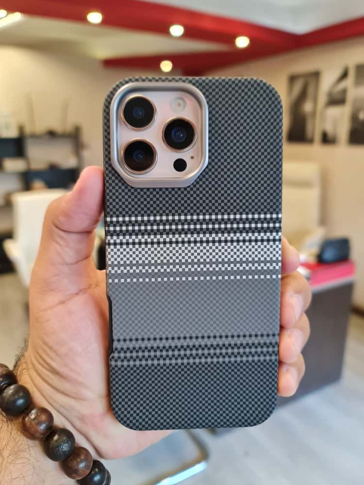 Twin Side Carbon Fiber Magsafe Phone Case For iPhone