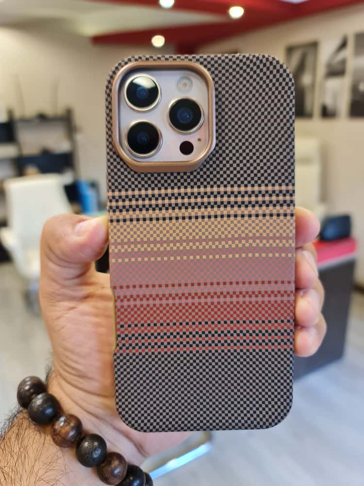 Twin Side Carbon Fiber Magsafe Phone Case For iPhone