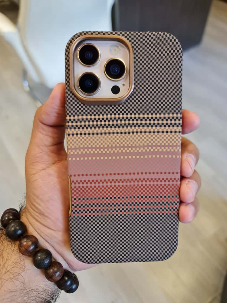 Twin Side Carbon Fiber Magsafe Phone Case For iPhone