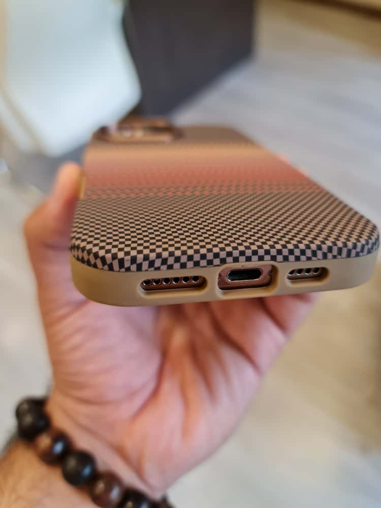 Twin Side Carbon Fiber Magsafe Phone Case For iPhone