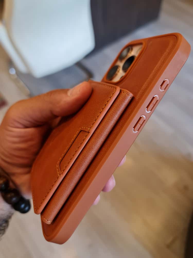 JINDUKA Leather Phone Case for iPhone