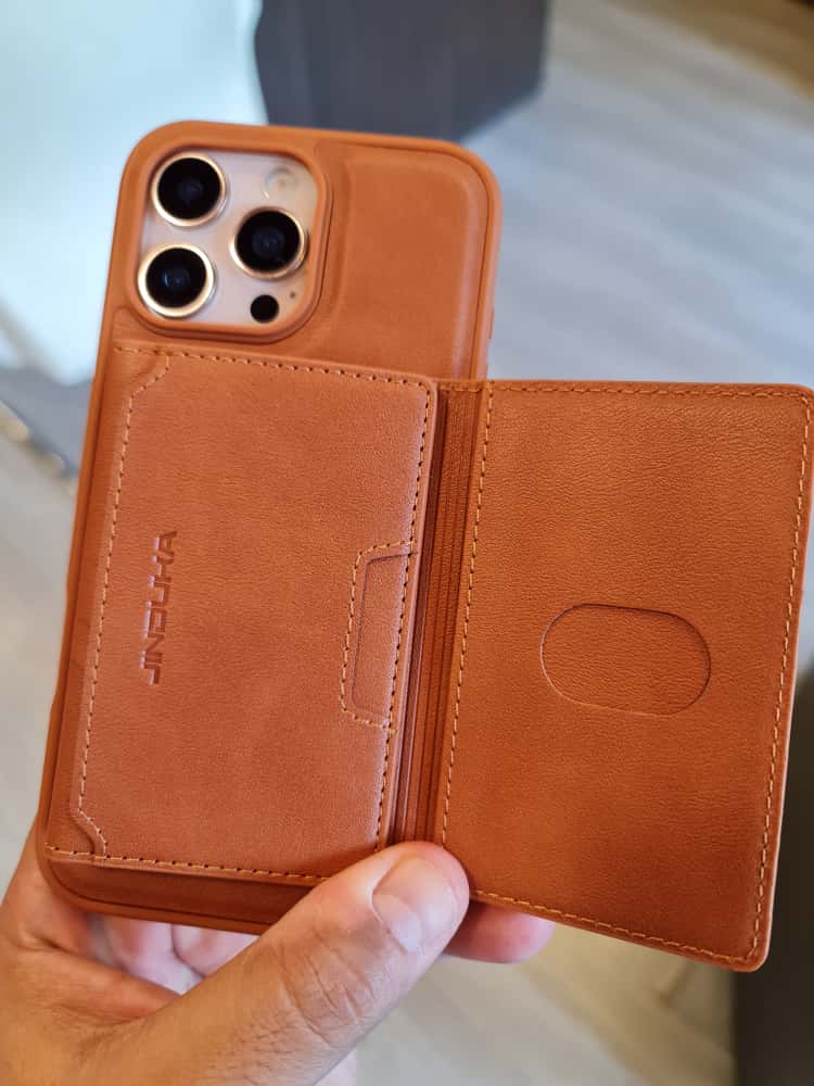 JINDUKA Leather Phone Case for iPhone