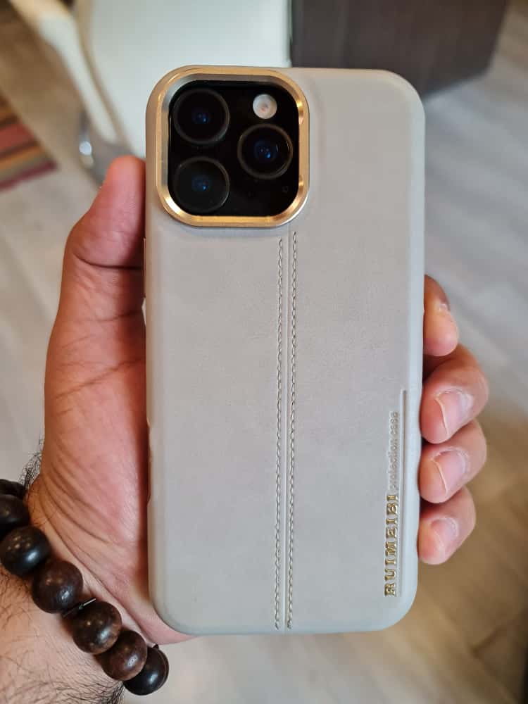 RIMBMAX iPhone Leather Custom Design Magnetic Protective Back Cover