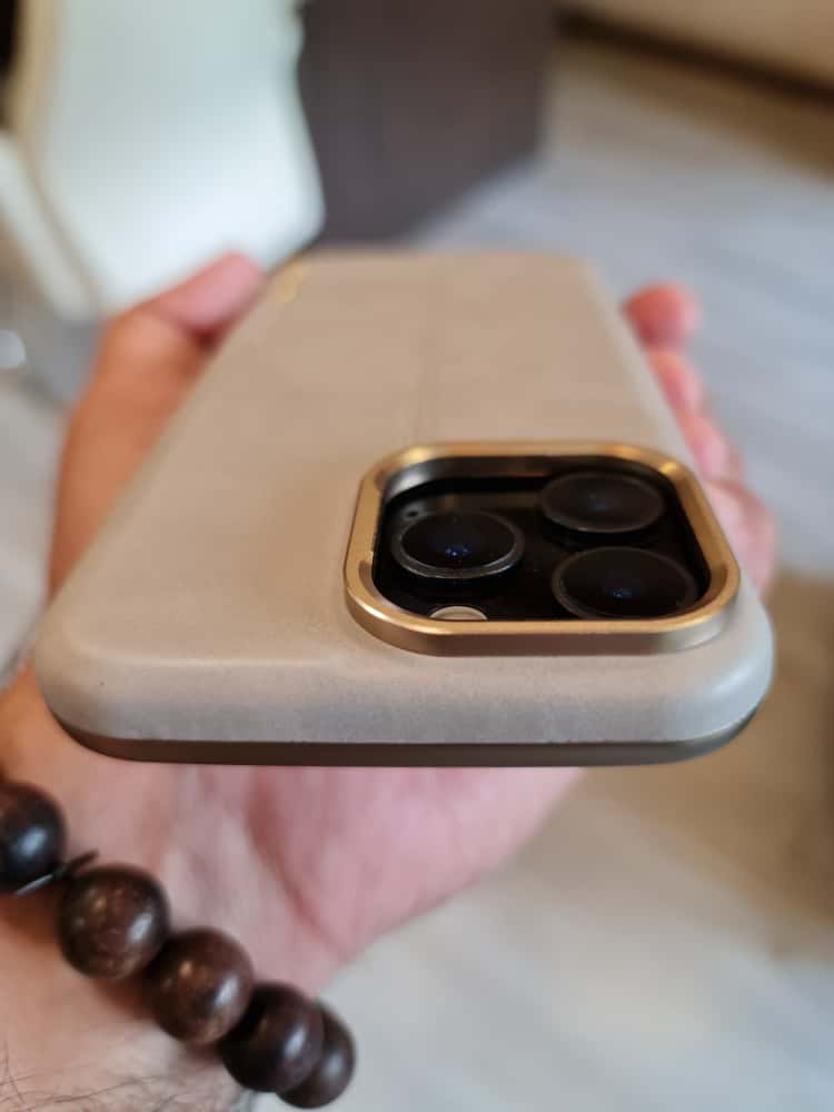 RIMBMAX iPhone Leather Custom Design Magnetic Protective Back Cover