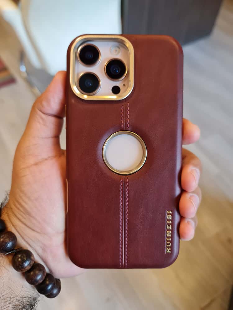 RIMBMAX iPhone Leather Custom Design Magnetic Protective Back Cover Different shape