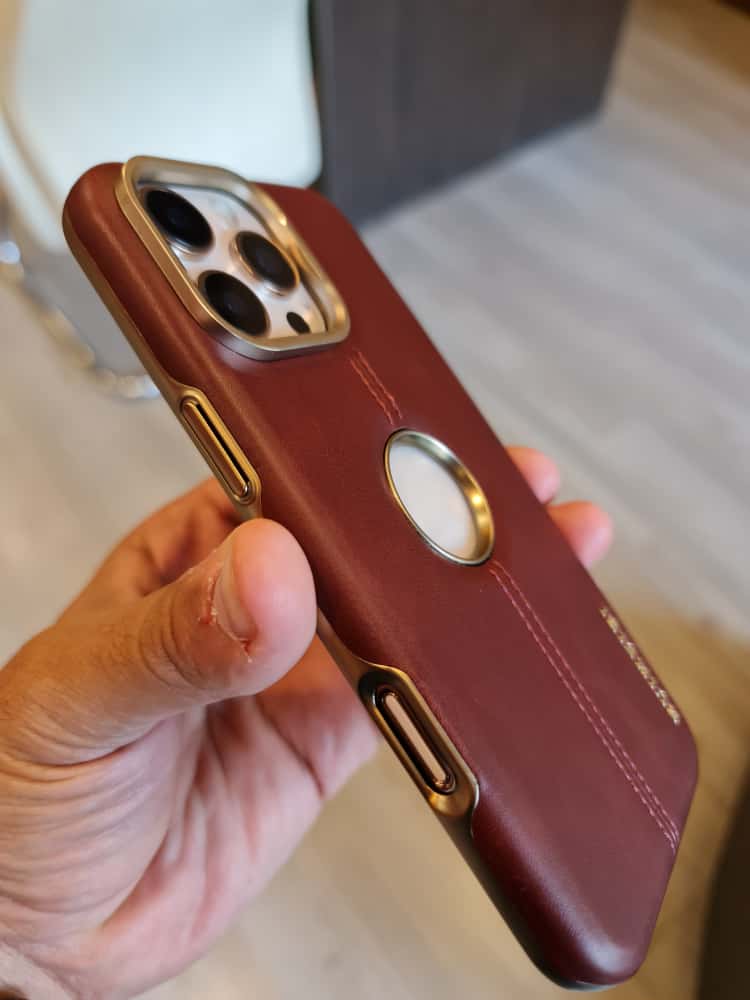 RIMBMAX iPhone Leather Custom Design Magnetic Protective Back Cover Different shape