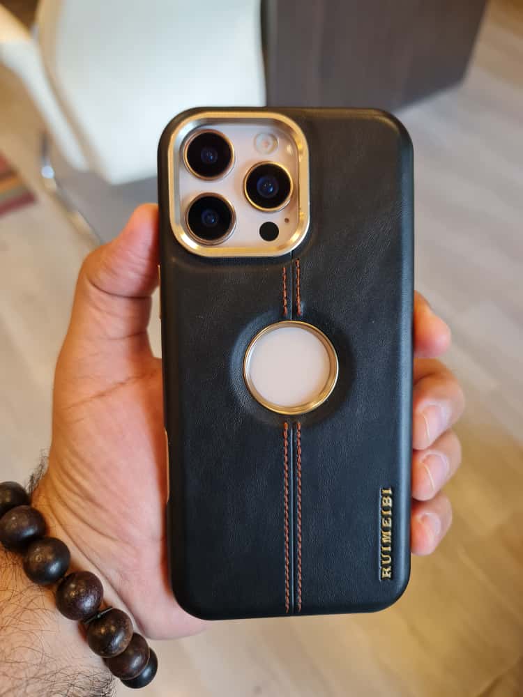 RIMBMAX iPhone Leather Custom Design Magnetic Protective Back Cover Different shape