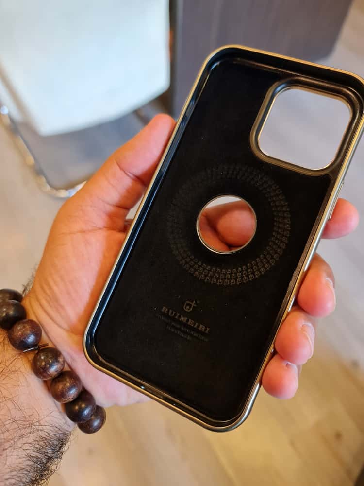 RIMBMAX iPhone Leather Custom Design Magnetic Protective Back Cover Different shape