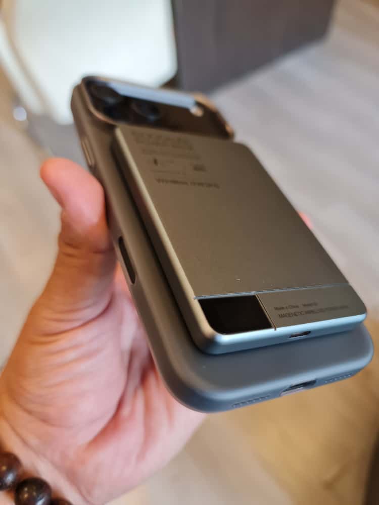 Gorgeous clear frosted case for iPhone(Black)