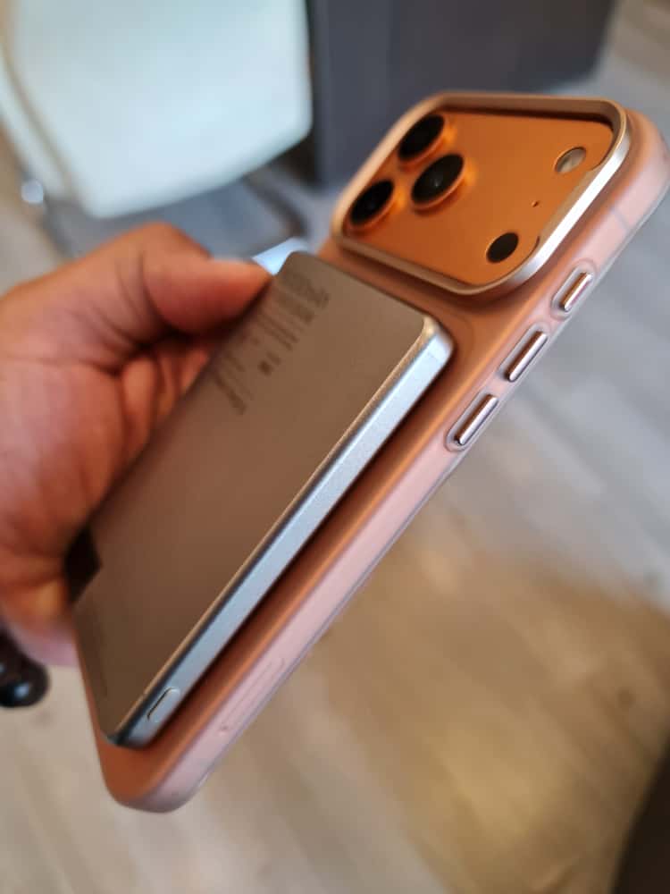 Gorgeous clear frosted case for iPhone(Orange)