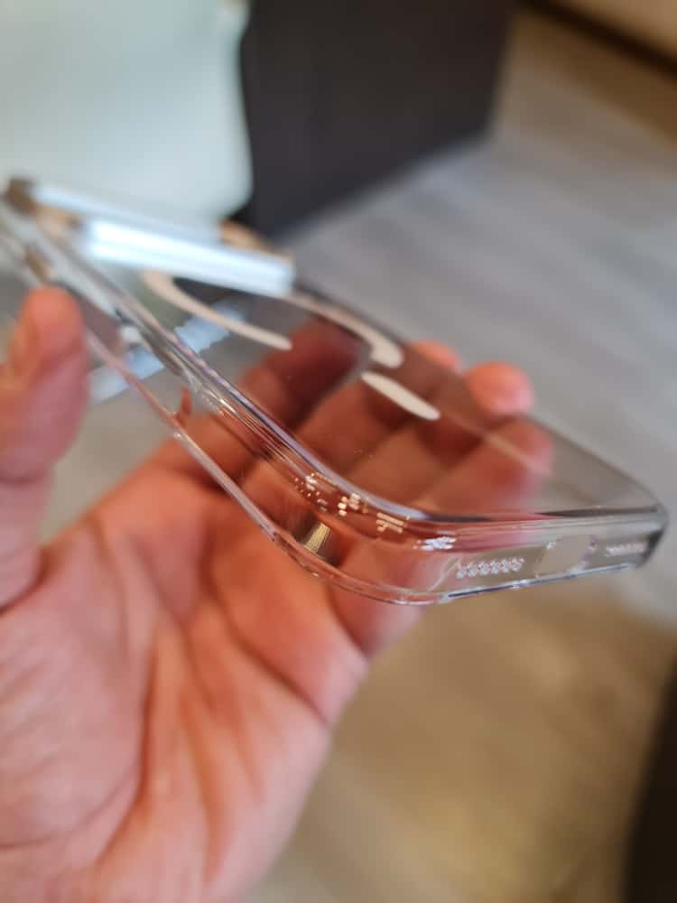 Gorgeous clear glossy case for iPhone (White)