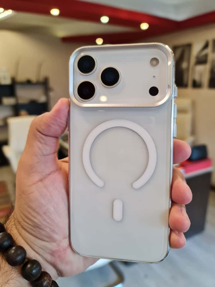 Gorgeous clear glossy case for iPhone (White)