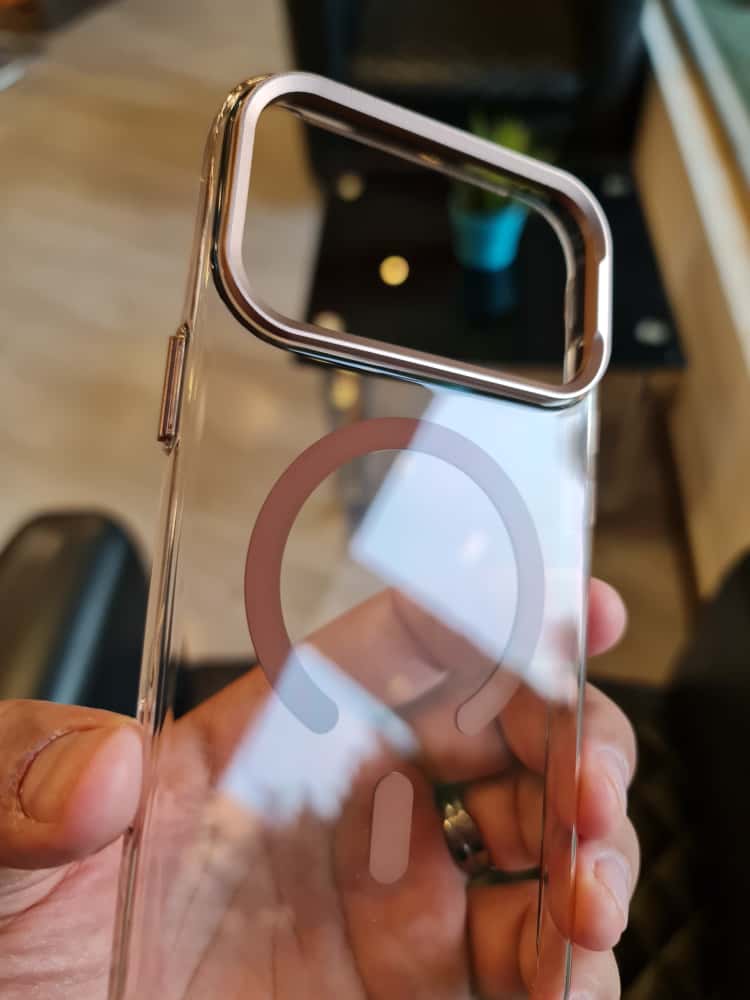 Gorgeous clear glossy case for iPhone (Orange)