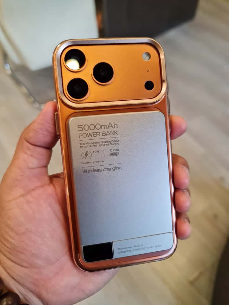 Gorgeous clear glossy case for iPhone (Orange)