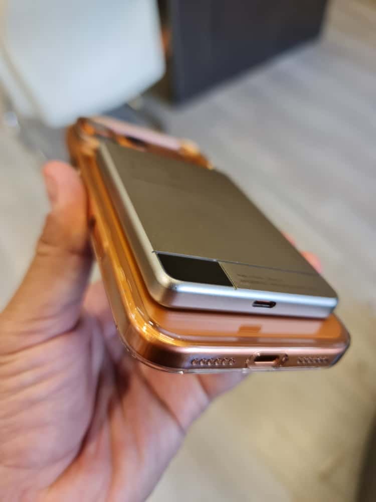 Gorgeous clear glossy case for iPhone (Orange)